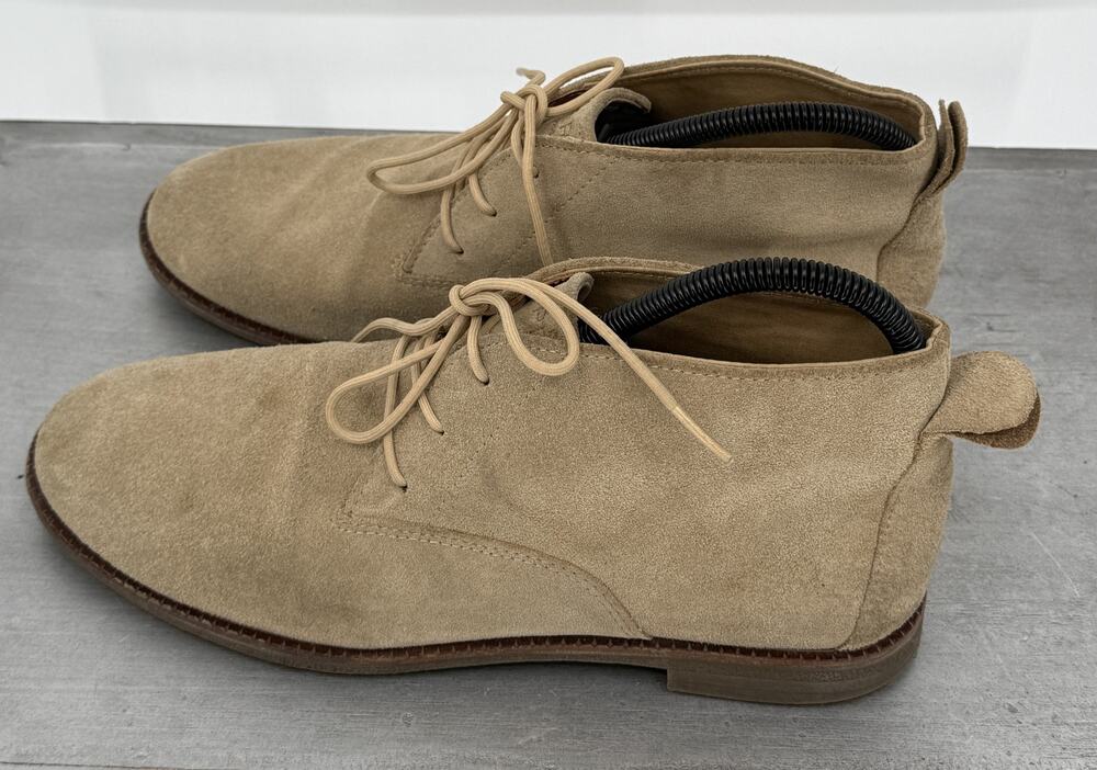 Sperry Women's Style #STS83963 Tan Leather Suede Lace-Up Ankle Chukka Boots 9